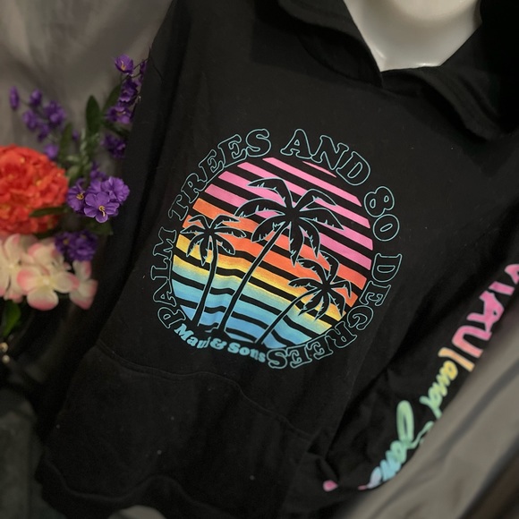 ✨🎀MAUI AND SONS PALM TREE SURF HOODIE🎀✨ - Picture 1 of 8